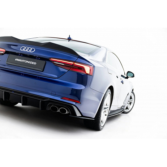 Maxton Design "Street Pro" boční difuzory pod zadní nárazník pro Audi S5 F5, plast ABS bez povrchové úpravy, Coupe Maxton Design "Street Pro" boční difuzory pod zadní nárazník pro Audi S5 F5, plast ABS bez povrchové úpravy, Coupe