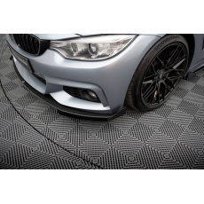 Maxton Design rohové spoilery pod přední nárazník pro BMW řada 4 F32, plast ABS bez povrchové úpravy, Coupe M-Pack