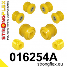 016254A: Strongflex Sada silentbloků předního zavěšení varianta SPORT 016254A: Strongflex Sada silentbloků předního zavěšení varianta SPORT