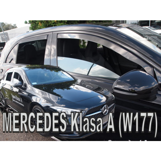 HEKO ofuky oken Mercedes Benz A W177 5dv (2018-) přední + zadní