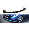 Maxton Design spoiler pod přední nárazník pro Mercedes SLK R 172, černý lesklý plast ABS
