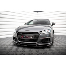 Maxton Design spoiler pod přední nárazník pro Audi TT 8S, černý lesklý plast ABS, S-Line Maxton Design spoiler pod přední nárazník pro Audi TT 8S, černý lesklý plast ABS, S-Line