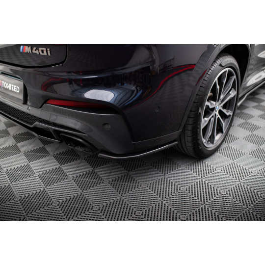 Maxton Design boční difuzory pod zadní nárazník pro BMW X4 G02, černý lesklý plast ABS Maxton Design boční difuzory pod zadní nárazník pro BMW X4 G02, černý lesklý plast ABS