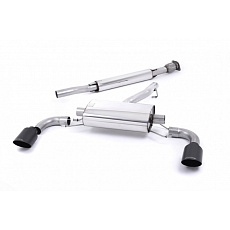 Milltek Sport výfukový systém secondary cat-back s rezonátorem (tišší) pro Toyota GR86 2.4l 2022-2024, černé koncovky Milltek Sport výfukový systém secondary cat-back s rezonátorem (tišší) pro Toyota GR86 2.4l 2022-2024, černé koncovky