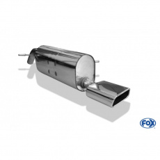 Fox Sportauspuff koncový tlumič výfuku s koncovkou 145x65 Typ 59 pro Peugeot 208 GTI 2012- s motorem 1.6