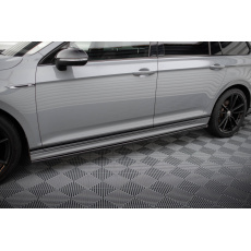Maxton Design difuzory pod boční prahy pro Volkswagen Passat Mk8 (B8) Facelift, černý lesklý plast ABS, R-Line Maxton Design difuzory pod boční prahy pro Volkswagen Passat Mk8 (B8) Facelift, černý lesklý plast ABS, R-Line