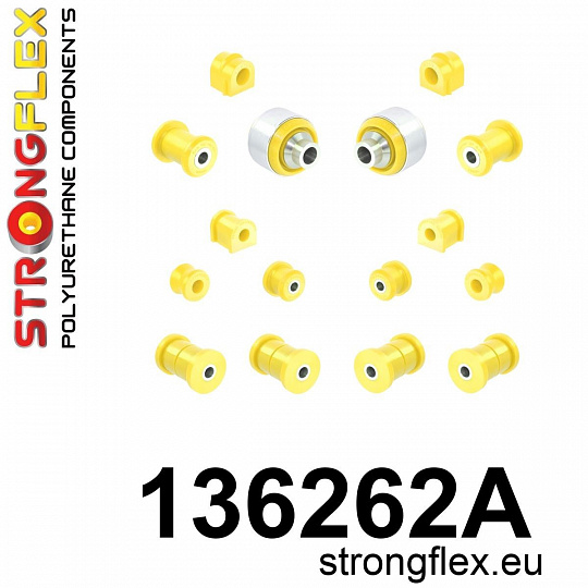 136262A: Full suspension bush kit SPORT 136262A: Full suspension bush kit SPORT
