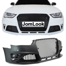 JOM přední nárazník Audi A4 8K / B8 facelift (11-15) v RS designu včetně masky a mlhovek
