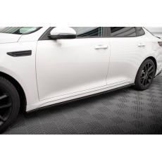Maxton Design difuzory pod boční prahy pro Kia Optima Mk4 Facelift, černý lesklý plast ABS Maxton Design difuzory pod boční prahy pro Kia Optima Mk4 Facelift, černý lesklý plast ABS