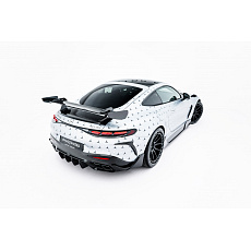 Maxton Design difuzor zadního nárazníku pro Mercedes AMG GT S E Performance C192 /63, materiál pravý karbon