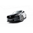 Maxton Design spoiler pod přední náraník pro Mazda CX-5 Mk2, černý lesklý plast ABS