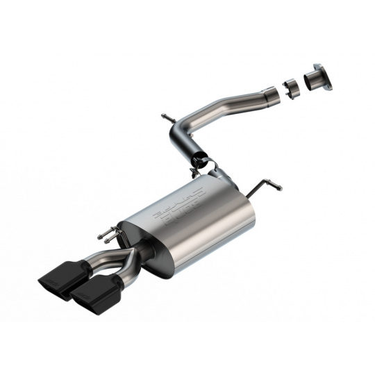 Borla koncový díl "S-Type" pro Hyundai Palisade 3.8L V6, automat, 2WD/4WD, r.v. 2023, typ koncovek: černé