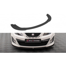 Maxton Design "Street Pro" spoiler pod přední nárazník pro Seat Ibiza Mk4, plast ABS bez povrchové úpravy, Sport Coupe