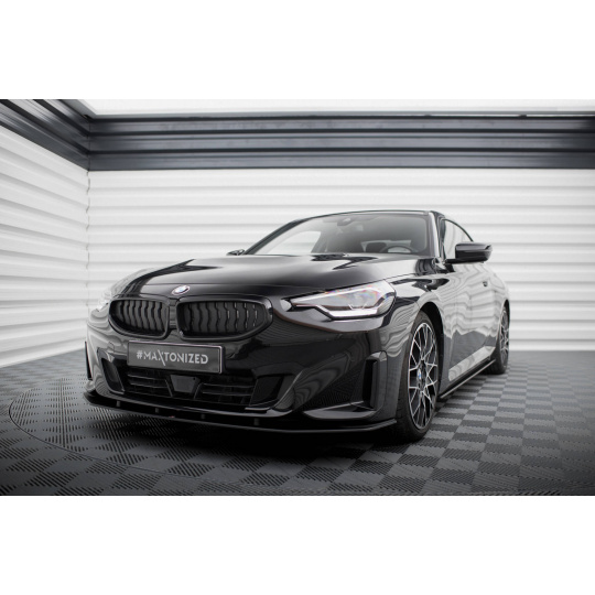 Maxton Design "Street Pro" spoiler pod přední nárazník pro BMW řada 2 G42 Standard, plast ABS bez povrchové úpravy