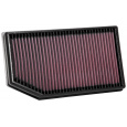 K&N sportovní vložka vzduchového filtru pro Jeep Wrangler r.v. 2023 2.0L Benzin w/Hybrid