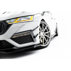 Maxton Design přítlačná křidélka předního nárazníku pro Škoda Octavia RS Mk4, plast ABS bez povrchové úpravy, Liftback / Combi