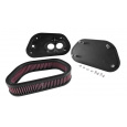 K&N Street Metal sportovní kit sání pro Yamaha XVS950 Bolt 942 2014-2022 lakovaný vrchlík kovový vrchlík, výška: 70 mm