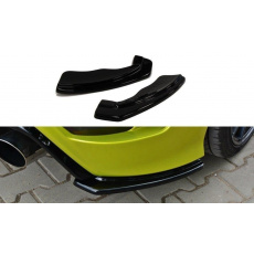 Maxton Design boční difuzory pod zadní nárazník pro Ford Focus RS Mk2, černý lesklý plast ABS Maxton Design boční difuzory pod zadní nárazník pro Ford Focus RS Mk2, černý lesklý plast ABS