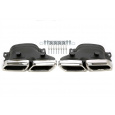 TA Technix koncovky pro Mercedes C (W205/S205/C205/A205, 2014-2023) v chromovém provedení