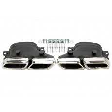 TA Technix koncovky pro Mercedes C (W205/S205/C205/A205, 2014-2023) v chromovém provedení TA Technix koncovky pro Mercedes C (W205/S205/C205/A205, 2014-2023) v chromovém provedení