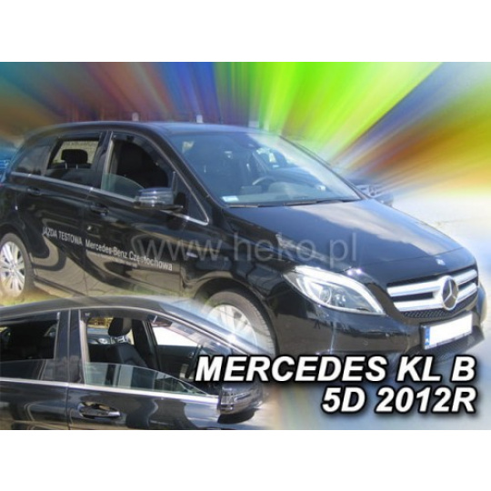 HEKO ofuky oken Mercedes Benz B W246 5dv (2011-2018) přední