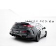 Maxton Design ''Street Pro'' difuzory pod boční prahy s křidélky pro Mercedes CLE C236 53 AMG, plast ABS bez povrchové úpravy, s černou a červenou linkou