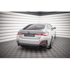 Maxton Design středový spoiler pod zadní nárazník pro BMW řada 4 G26 M-Pack, černý lesklý plast ABS Maxton Design středový spoiler pod zadní nárazník pro BMW řada 4 G26 M-Pack, černý lesklý plast ABS
