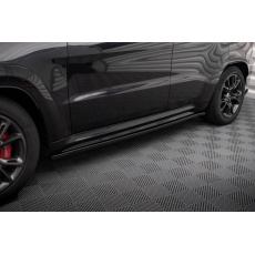 Maxton Design difuzory pod boční prahy pro Jeep Grand Cherokee SRT WK2 Facelift, černý lesklý plast ABS Maxton Design difuzory pod boční prahy pro Jeep Grand Cherokee SRT WK2 Facelift, černý lesklý plast ABS