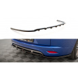Maxton Design středový spoiler pod zadní nárazník s žebrováním pro Renault Megane Mk3 Facelift, carbon-Look, GT Line Grandtour