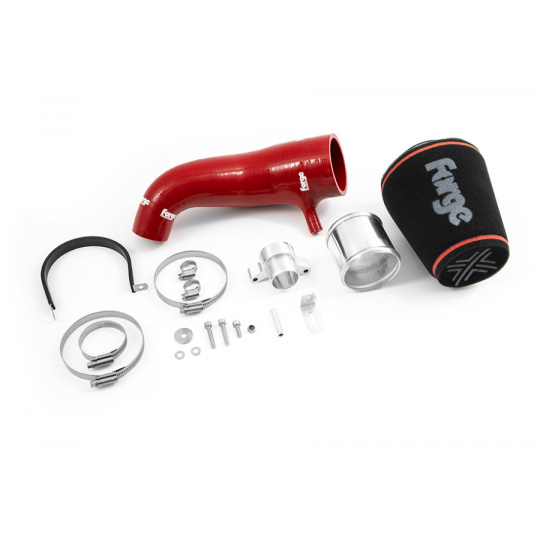 Forge Motorsport kit sání pro Seat Ibiza Mk4 1.2 TSI, r.v. 2008-2015, barva hadic: Červená