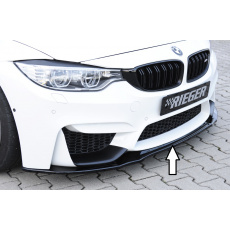 Rieger lipa pod přední nárazník pro BMW řada 4 F82 M4, F83 M4 kabriolet, kupé, 01/14-, 07/14-, plast ABS lakovaný do černé lesklé barvy Rieger lipa pod přední nárazník pro BMW řada 4 F82 M4, F83 M4 kabriolet, kupé, 01/14-, 07/14-, plast ABS lakovaný do černé lesklé barvy