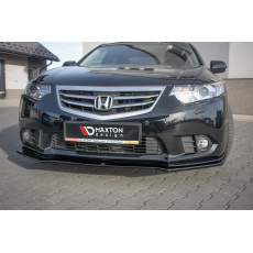 Maxton Design spoiler pod přední nárazník pro Honda Accord Mk8 FL, černý lesklý plast ABS Maxton Design spoiler pod přední nárazník pro Honda Accord Mk8 FL, černý lesklý plast ABS
