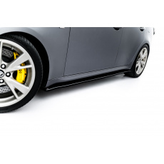 Maxton Design difuzory pod boční prahy pro Lexus IS Mk2, černý lesklý plast ABS