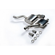 Milltek Sport homologovaný výfuk cat-back s rezonátorem (tišší) pro Audi S3 2.0 T quattro 3-dvéř. 8P 2006-2012