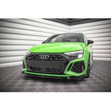 Maxton Design spoiler pod přední nárazník pro Audi RS3 8Y, černý lesklý plast ABS, Sedan/Sportback Maxton Design spoiler pod přední nárazník pro Audi RS3 8Y, černý lesklý plast ABS, Sedan/Sportback