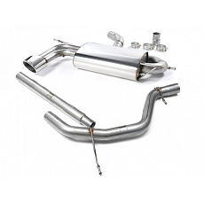 Milltek Sport výfukový systém cat-back Cupra-style s oválnou koncovkou pro Seat Leon FR 2.0 TDi 170PS DPF 2005-2013, leštěná koncovka Milltek Sport výfukový systém cat-back Cupra-style s oválnou koncovkou pro Seat Leon FR 2.0 TDi 170PS DPF 2005-2013, leštěná koncovka