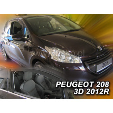 HEKO ofuky oken Peugeot 208 I 3dv (2012-2019) přední
