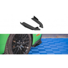 Maxton Design "Street Pro" boční difuzory pod zadní nárazník s křidélky ver.1 pro Ford Mustang MK6 GT Facelift, plast ABS bez povrchové úpravy, s červenou linkou Maxton Design "Street Pro" boční difuzory pod zadní nárazník s křidélky ver.1 pro Ford Mustang MK6 GT Facelift, plast ABS bez povrchové úpravy, s červenou linkou