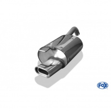 Fox Sportauspuff koncový tlumič výfuku s koncovkou 135x80 Typ 53 pro Toyota Corolla s motorem 1.8