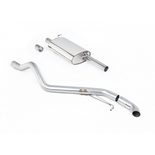 Milltek Sport výfukový systém cat-back s rezonátorem (Road+) pro Volkswagen Transporter \ Caravelle T6 SWB 150PS/204PS 2.0l TSI (benzin) 2WD 2017-2024, typ koncovek: skrytá Milltek Sport výfukový systém cat-back s rezonátorem (Road+) pro Volkswagen Transporter \ Caravelle T6 SWB 150PS/204PS 2.0l TSI (benzin) 2WD 2017-2024, typ koncovek: skrytá