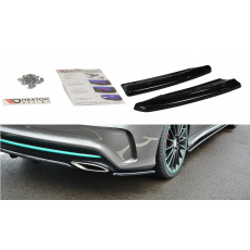 Maxton Design boční difuzory pod zadní nárazník pro Mercedes CLA C 117 Facelift/AMG-Line, Carbon-Look Maxton Design boční difuzory pod zadní nárazník pro Mercedes CLA C 117 Facelift/AMG-Line, Carbon-Look