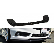 Maxton Design spoiler pod přední nárazník pro Ford Fiesta ST Mk7 Facelift, Carbon-Look