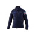 Sparco softshell bunda Martini Racing, barva: tmavě modrá, velikost: XXXL