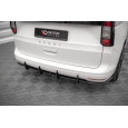 Maxton Design "Street Pro" difuzor zadního nárazníku pro Volkswagen Caddy Mk5, plast ABS bez povrchové úpravy