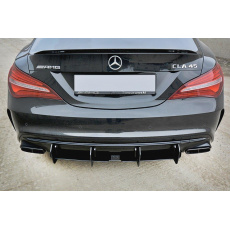 Maxton Design difuzor zadního nárazníku ver.2 pro Mercedes CLA C 117 Facelift/AMG, plast ABS bez povrchové úpravy Maxton Design difuzor zadního nárazníku ver.2 pro Mercedes CLA C 117 Facelift/AMG, plast ABS bez povrchové úpravy