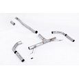 Milltek Sport Front Pipe-back Front Resonator Back - Race & Non-Valved (Loudest) pro Mercedes CLA CLA35 AMG 2.0 Turbo Coupe/Shooting Brake (bez OPF/GPF) 2019-2024, využívá originálních koncovek