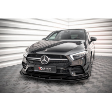 Maxton Design rohové spoilery pod přední nárazník pro Mercedes třída A W177 A35 AMG Aero, W177 AMG-Line Aero, černý lesklý plast ABS Maxton Design rohové spoilery pod přední nárazník pro Mercedes třída A W177 A35 AMG Aero, W177 AMG-Line Aero, černý lesklý plast ABS