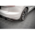 Maxton Design boční difuzory pod zadní nárazník pro Volkswagen Touareg Mk3 /R-Line, černý lesklý plast ABS