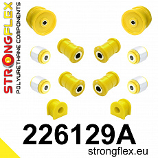 226129A: Strongflex Sada silentbloků zadního zavěšení varianta SPORT 226129A: Strongflex Sada silentbloků zadního zavěšení varianta SPORT