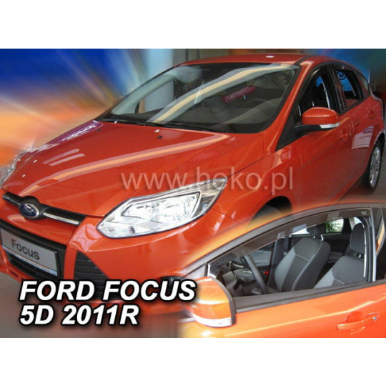 HEKO ofuky oken Ford Focus 4/5dv (2011-2018) přední